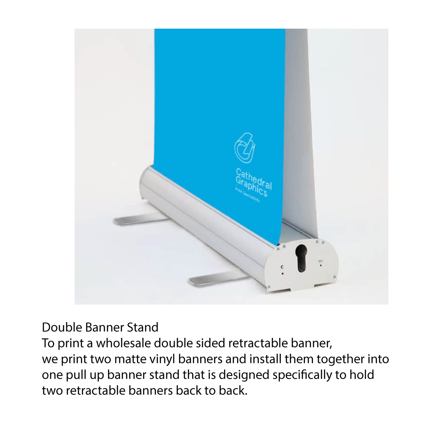 Custom Standard Pull Up Banners, Two Sides Printed Custom Banner, Pull Up Banners
