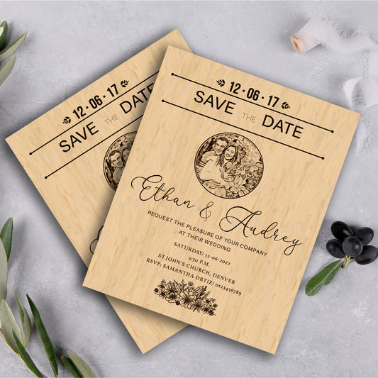 Set of 10, 4X5 inches,  Save the Date Wedding Magnets Etsy, Wedding Invitations, Save the Date Wooden Fridge Magnet, Magnetic Save the Date Engraved on Wood, Save the Date Magnets