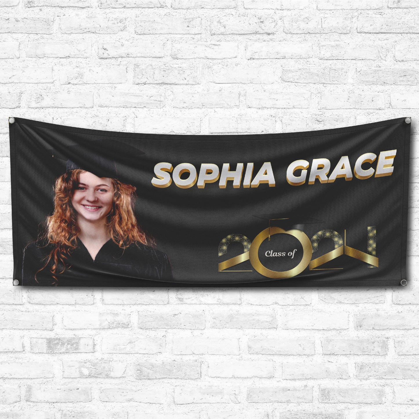 Custom graduation banner, custom open house banner, custom banner sign, real state banner,