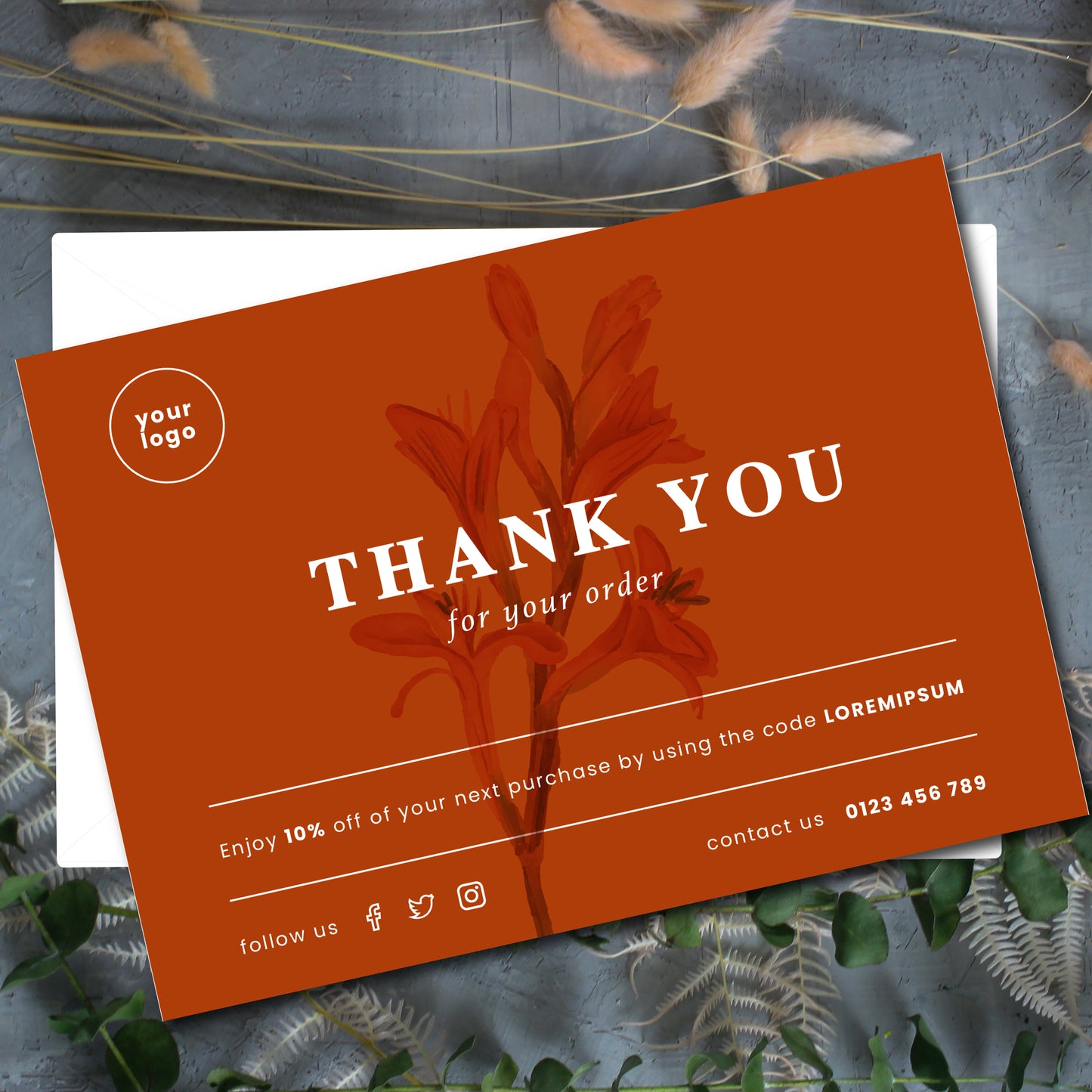 Business thank you cards, thank you cards, custom thank you cards, personalized thank you cards, company brand thank you cards