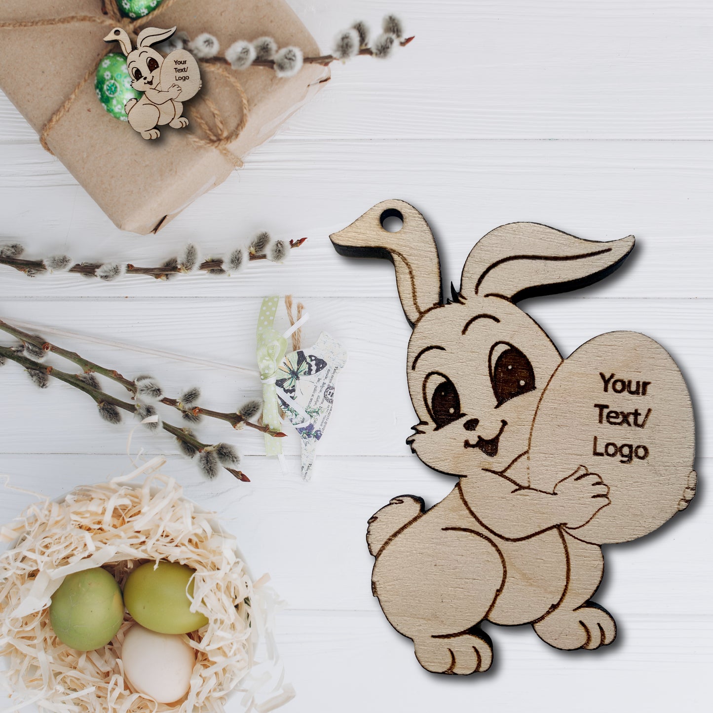 Easter gift tags, Wood Tag, custom wood tag, Wooden Easter tags, Easter basket decorations, Easter craft supplies, Personalized Easter tags, Easter party favors