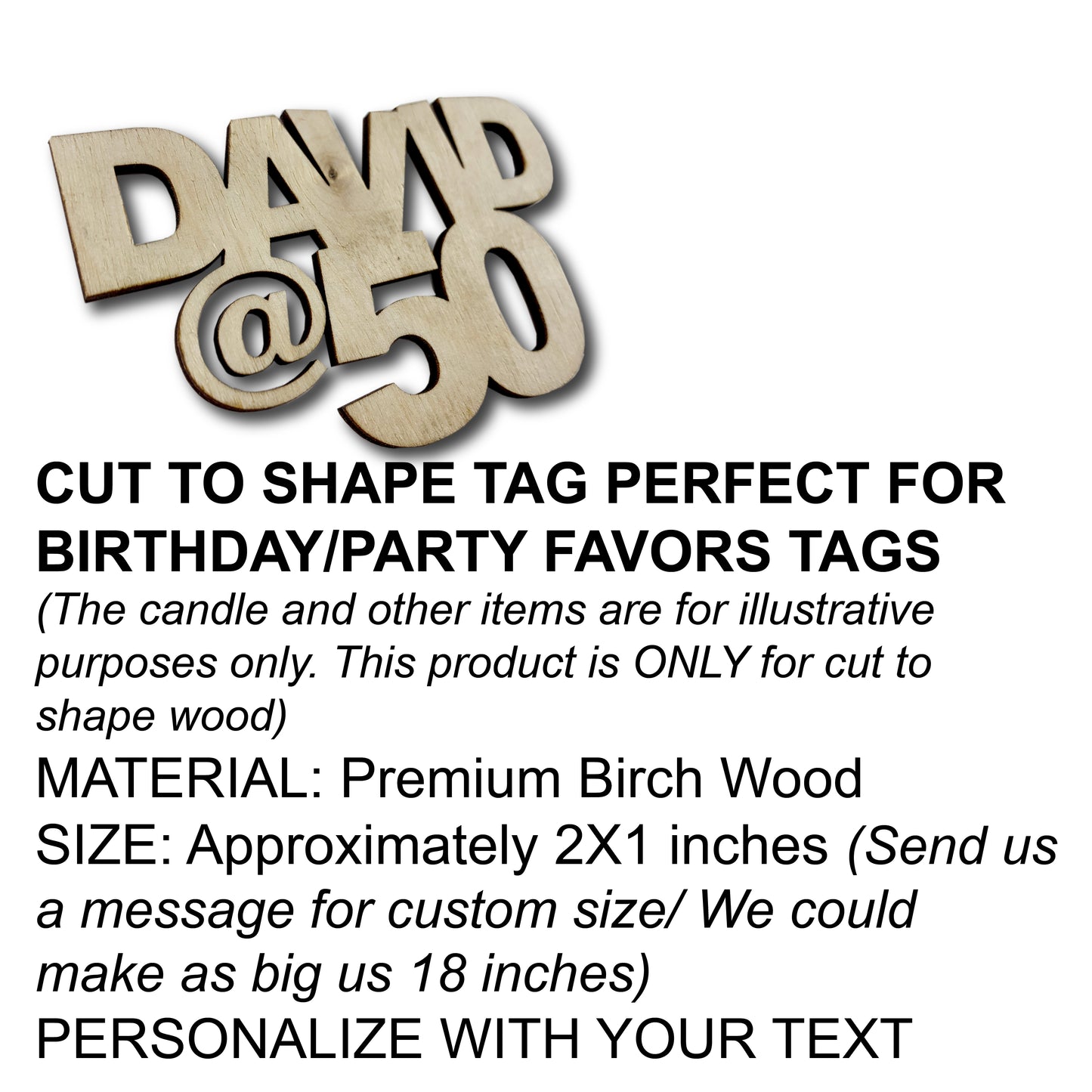 Wood Tags, Custom Wood Tags, cut letters baby shower tags, party favor tags, wood tags, baby shower (Copy)