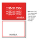 Business thank you cards, thank you cards, custom thank you cards, personalized thank you cards, company brand thank you cards
