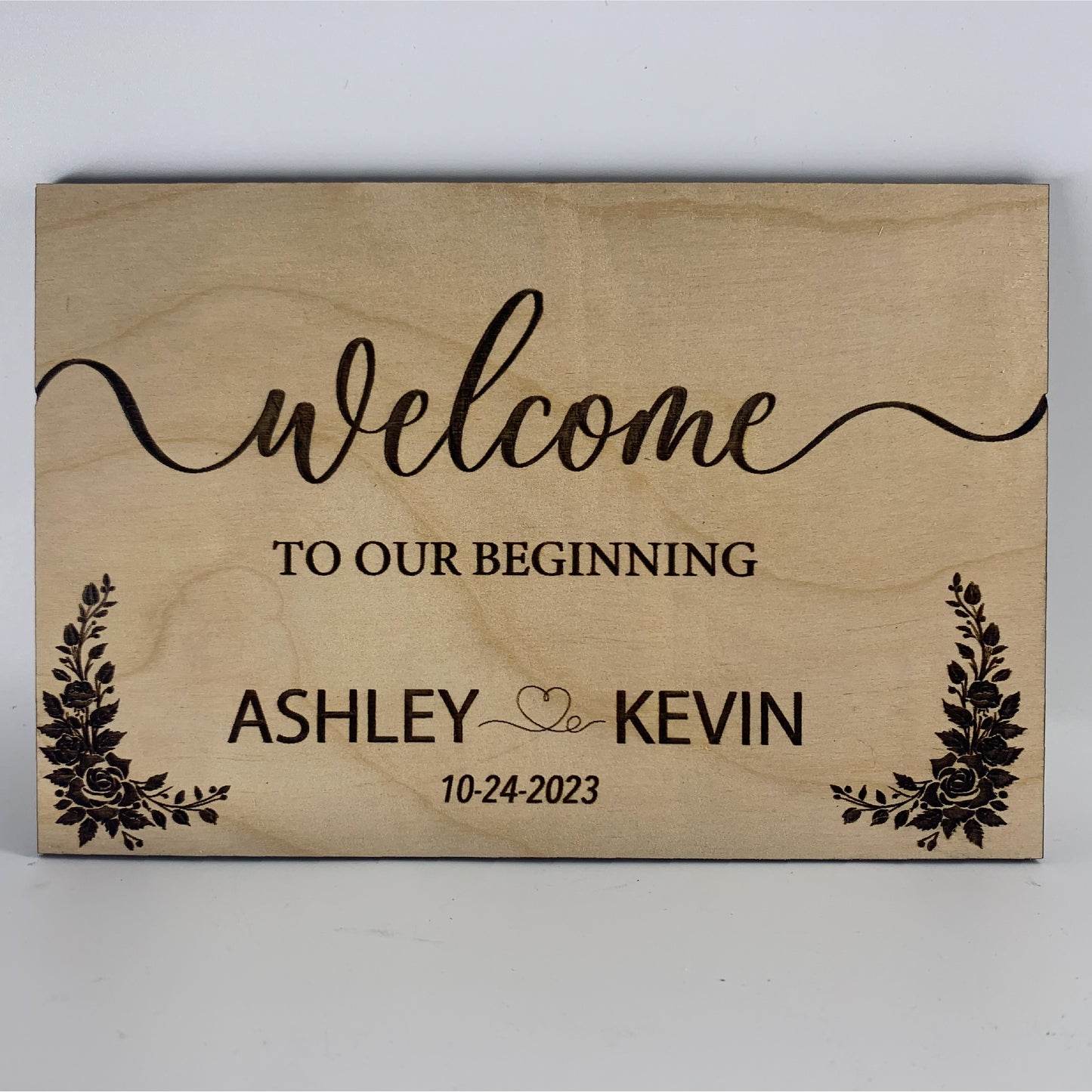 Wedding sign, Custom Wedding Sign, Laser engraved wedding sign, wood wedding gift Gift