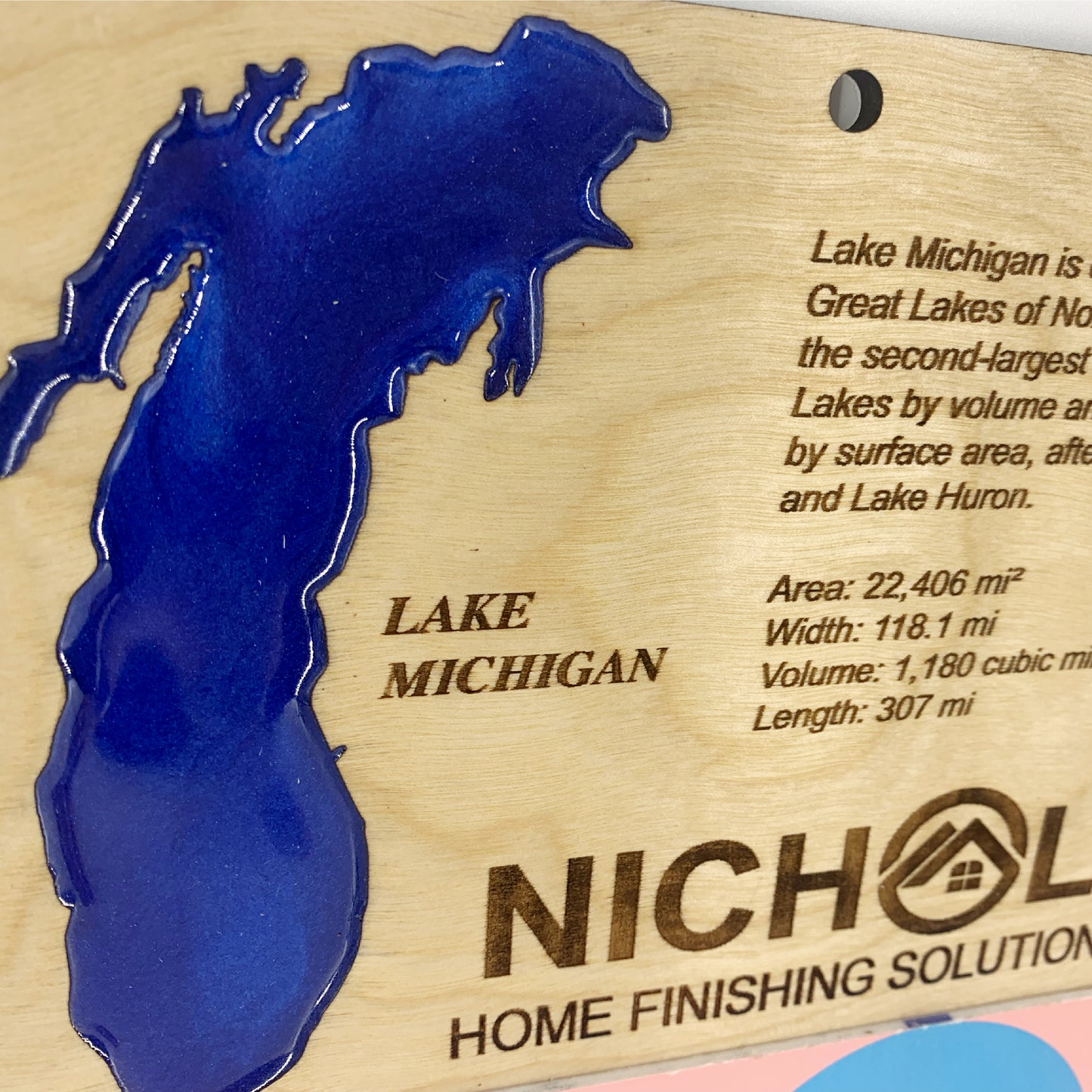 Calendar, lake map calendar, custom 2024 wall calendar, custom desk calendar, lake map art, lake map wood, 2024 calendar, lake map engraved