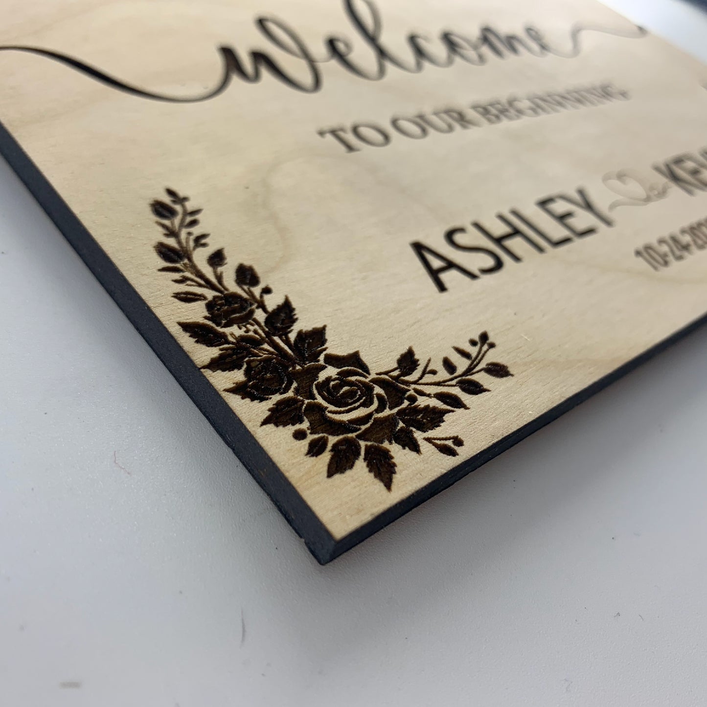 Wedding sign, Custom Wedding Sign, Laser engraved wedding sign, wood wedding gift Gift