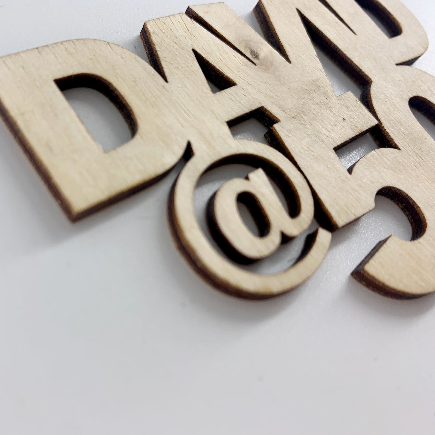 Wood Tags, Custom Wood Tags, cut letters baby shower tags, party favor tags, wood tags, baby shower (Copy)