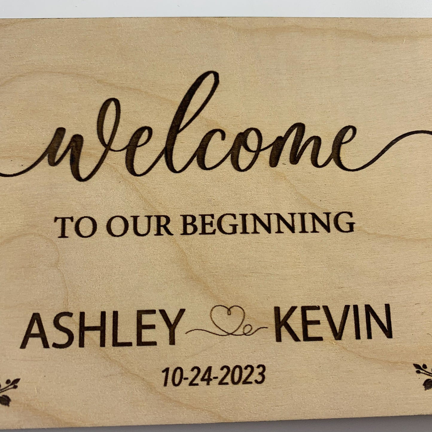 Wedding sign, Custom Wedding Sign, Laser engraved wedding sign, wood wedding gift Gift