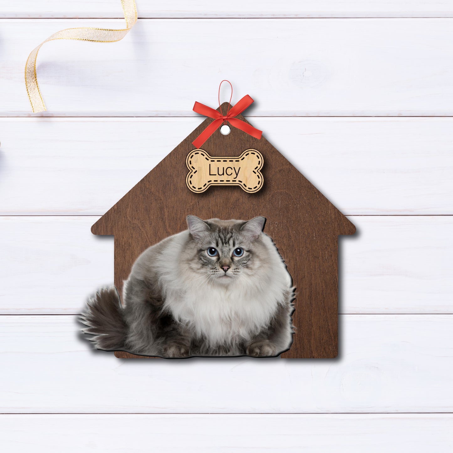 Christmas Pet Lovers ornaments,Christmas Ornament, Christmas Ornament Ideas,Christmas Ornaments Personalized, Laser Cut Pet Ornament