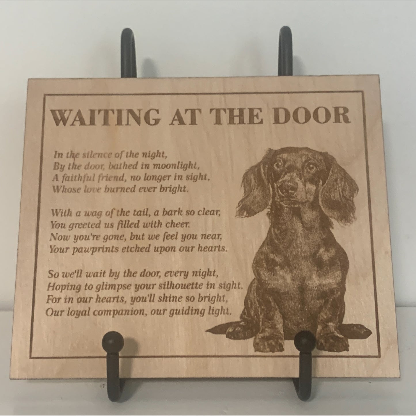 Pet Memorial plaque, custom gift sign, memorial wall plaque, custom memorial photo plaque, memorial plaque with photo, memorial plaque for wedding, dad memorial plaque