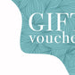 Green Abstract Gift Voucher, Gift Certificate, Gift Voucher