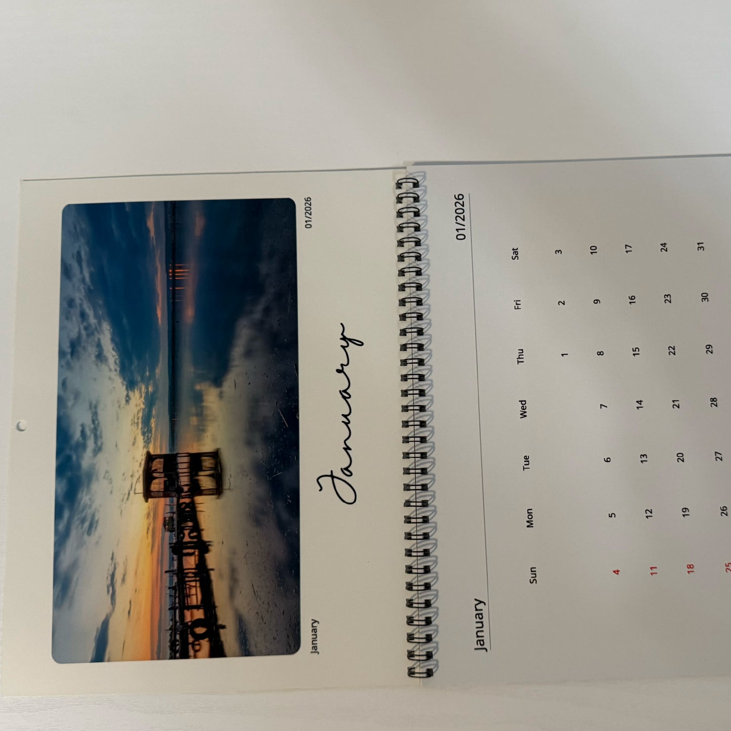 2026 Customized Family Calendar, calendars, calendar, Personalized Calendar Bulk Family Calendar Giveaway Nature Calendar