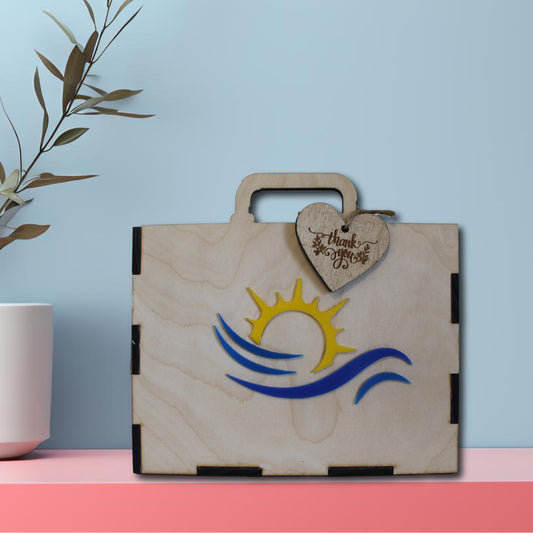 Set of 10, Custom Wood Boxes, wood boxes, Custom Wood Box, Custom Box, Custom suitcase for business giveaway, marketing material, gift box, party favors, party favors box, wood suitcase