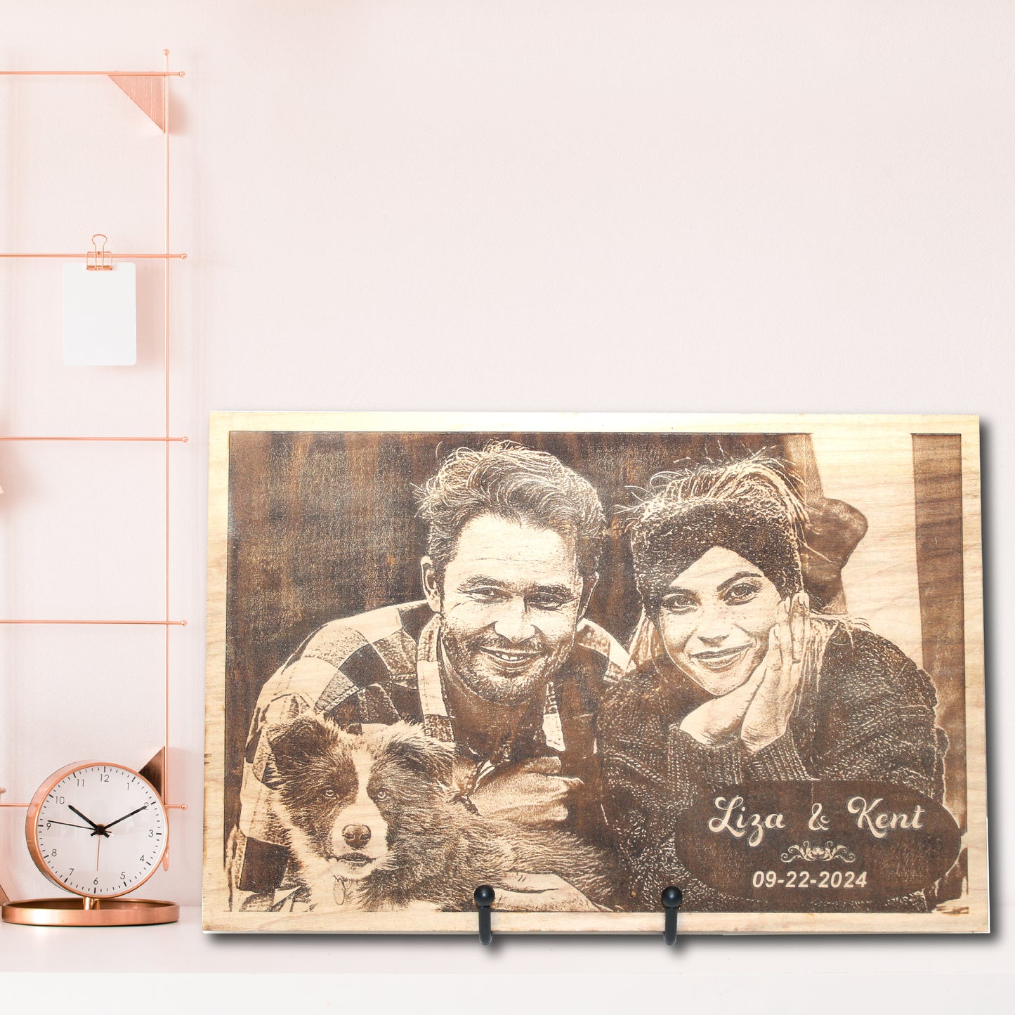 Custom gift, Wedding sign, Custom gift sign, Laser engraved wedding gift photo wood Anniversary day gift Gift for Wife gift for husband Mom Gift for Dad laser engraved photo Wedding