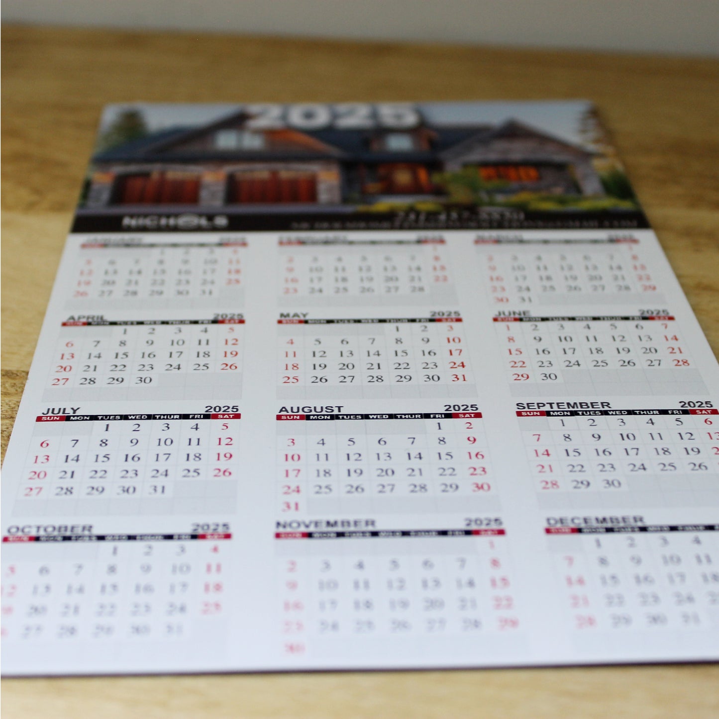 5X7 Custom calendar, Magnetic calendar, custom magnetic calendar, magnetic fridge calendar, calendar, fridge calendar, calendar 2026, calendar magnetic, calendar