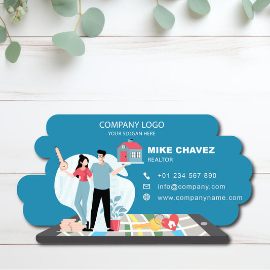Set of 30 3X5 inches Glossy Custom Magnet Full Colored Marketing Magnets Cut to Shape Magnets Realtor Magnet