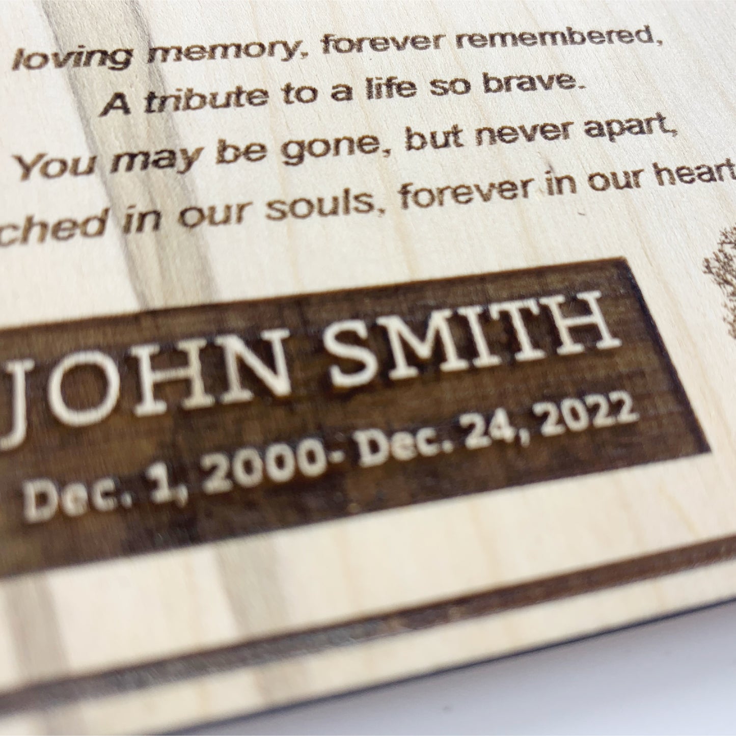 Memorial plaque, custom gift sign, memorial wall plaque, custom memorial photo plaque, memorial plaque with photo, memorial plaque for wedding, dad memorial plaque