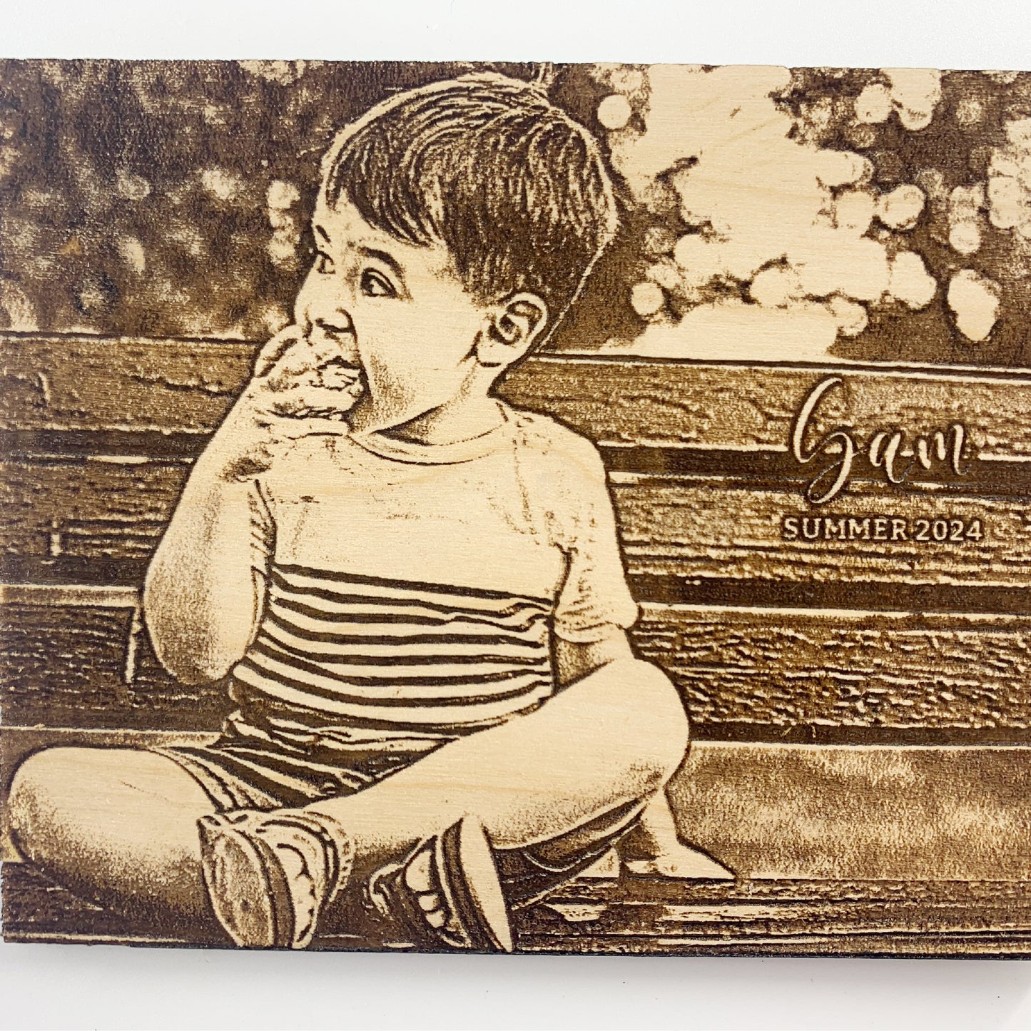 Custom gift, custom gift sign, Laser engraved wedding gift photo wood Fathers day gift Gift for Grandpa gift for Grandma Mom Gift for Dad laser engraved photo Wedding