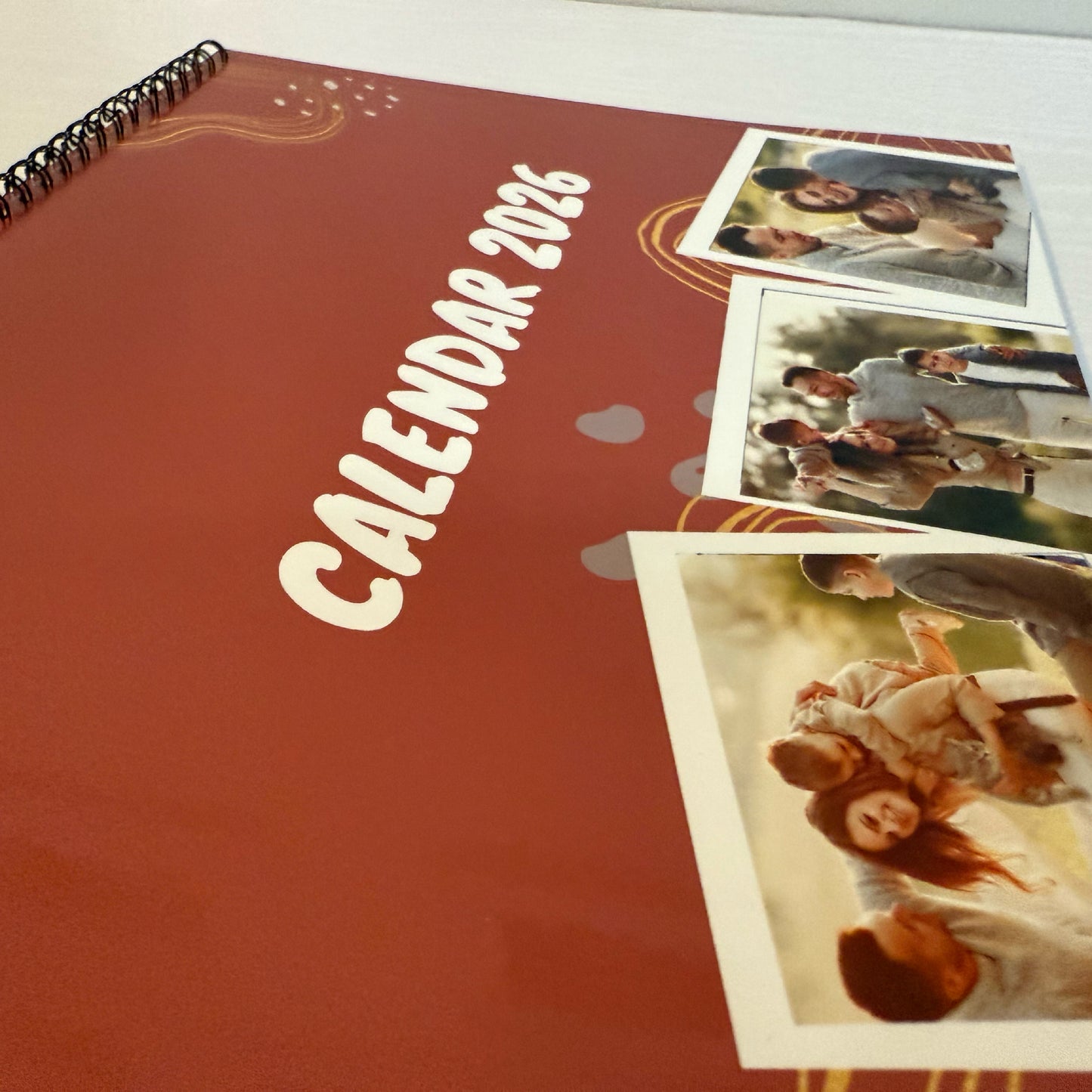 Personalized 2026 Family Photo Calendar: Custom Wall Decor, Custom Calendar