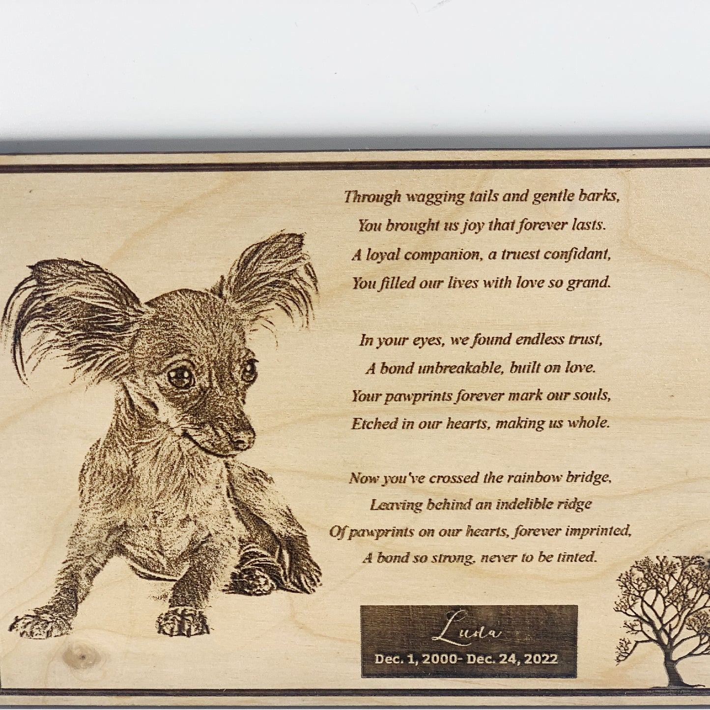 Pet Memorial plaque, custom gift sign, memorial wall plaque, custom memorial photo plaque, memorial plaque with photo, memorial plaque for wedding, dad memorial plaque
