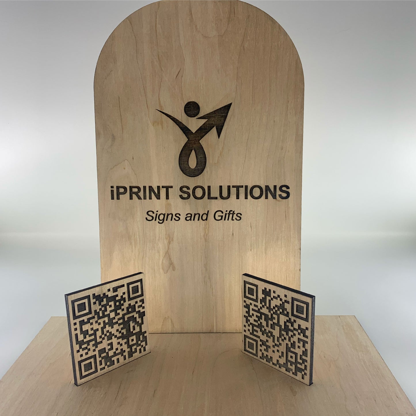 custom sign, wooden q-r code, wooden qr code stand, wood sign, qr code sign, qr code sign wood, custom sign, sign, custom qr code sign