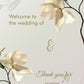Minimalist and elegant Wedding Signs, Wedding Signage, Wedding Sign in Board, Wedding Welcome Sign, Custom Made Elegant Beautiful Rose Wedding Sign Ideas