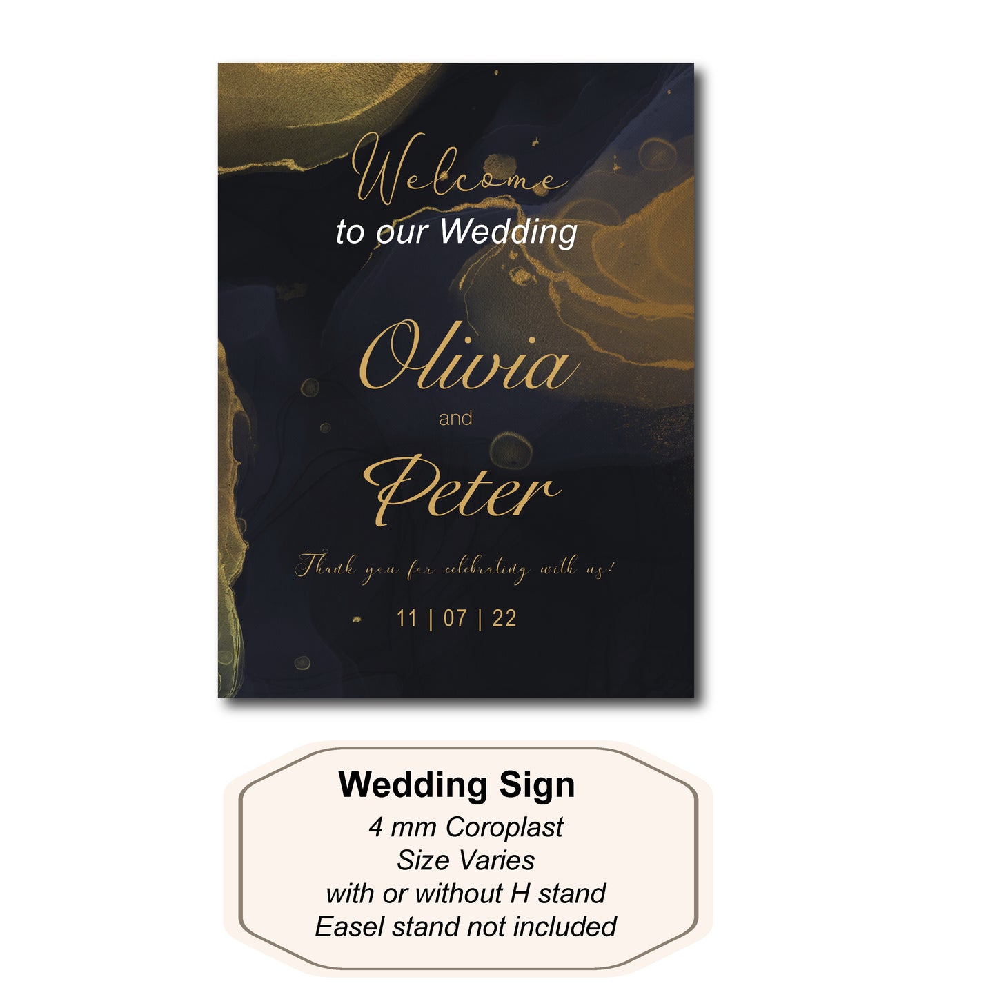 Elegant Pastel Green, Wedding Signs, 18X24 Wedding Signage Wedding Sign in Board, Wedding Welcome Sign, Custom Made Elegant Beautiful Wedding Sign Ideas