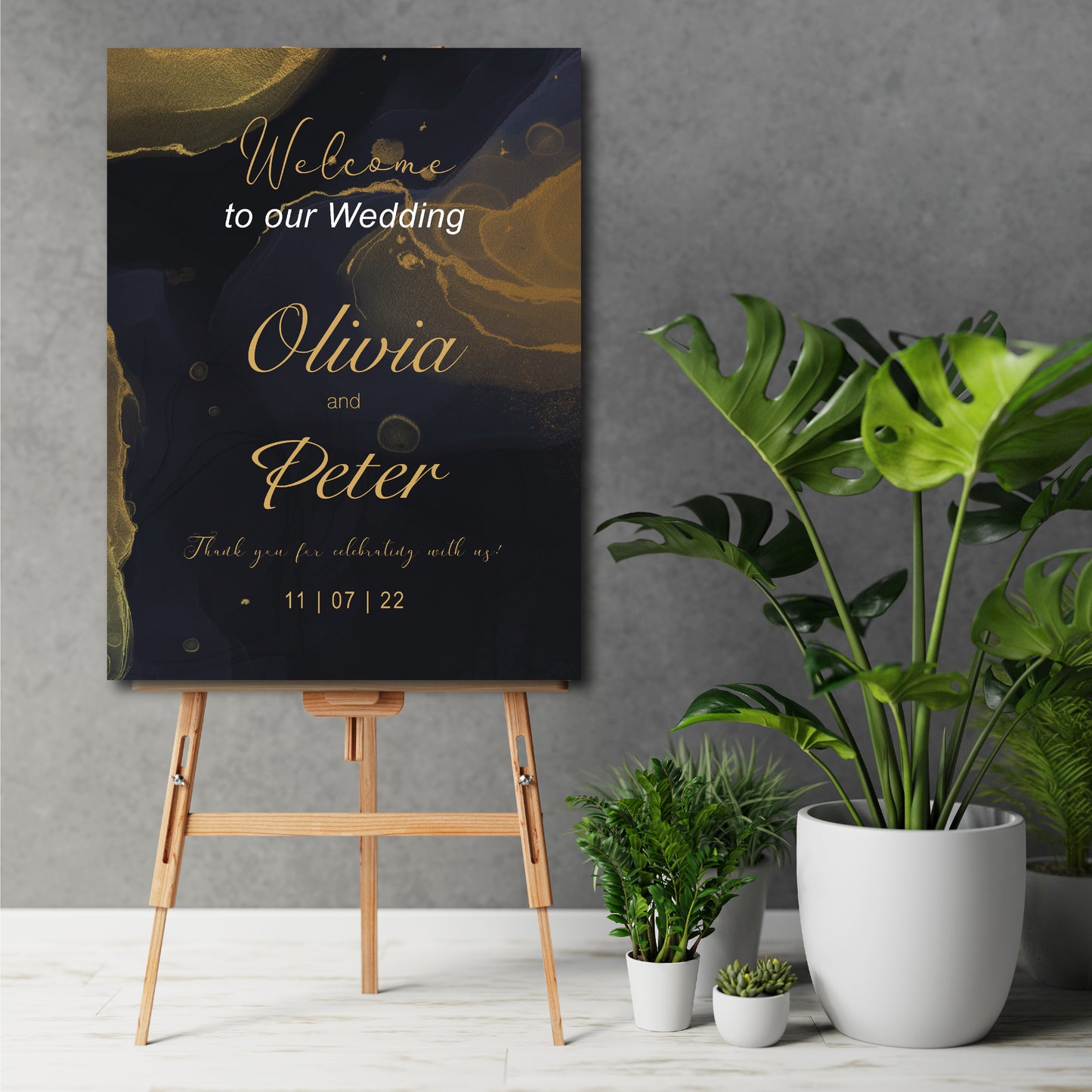 Elegant Pastel Green, Wedding Signs, 18X24 Wedding Signage Wedding Sign in Board, Wedding Welcome Sign, Custom Made Elegant Beautiful Wedding Sign Ideas