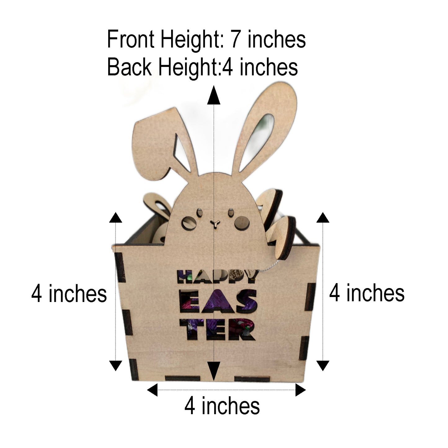 Custom Wood Boxes, wood boxes, Easter Bunny box company giveaway, custom box, easter candy box, easter box, small business custom easter box