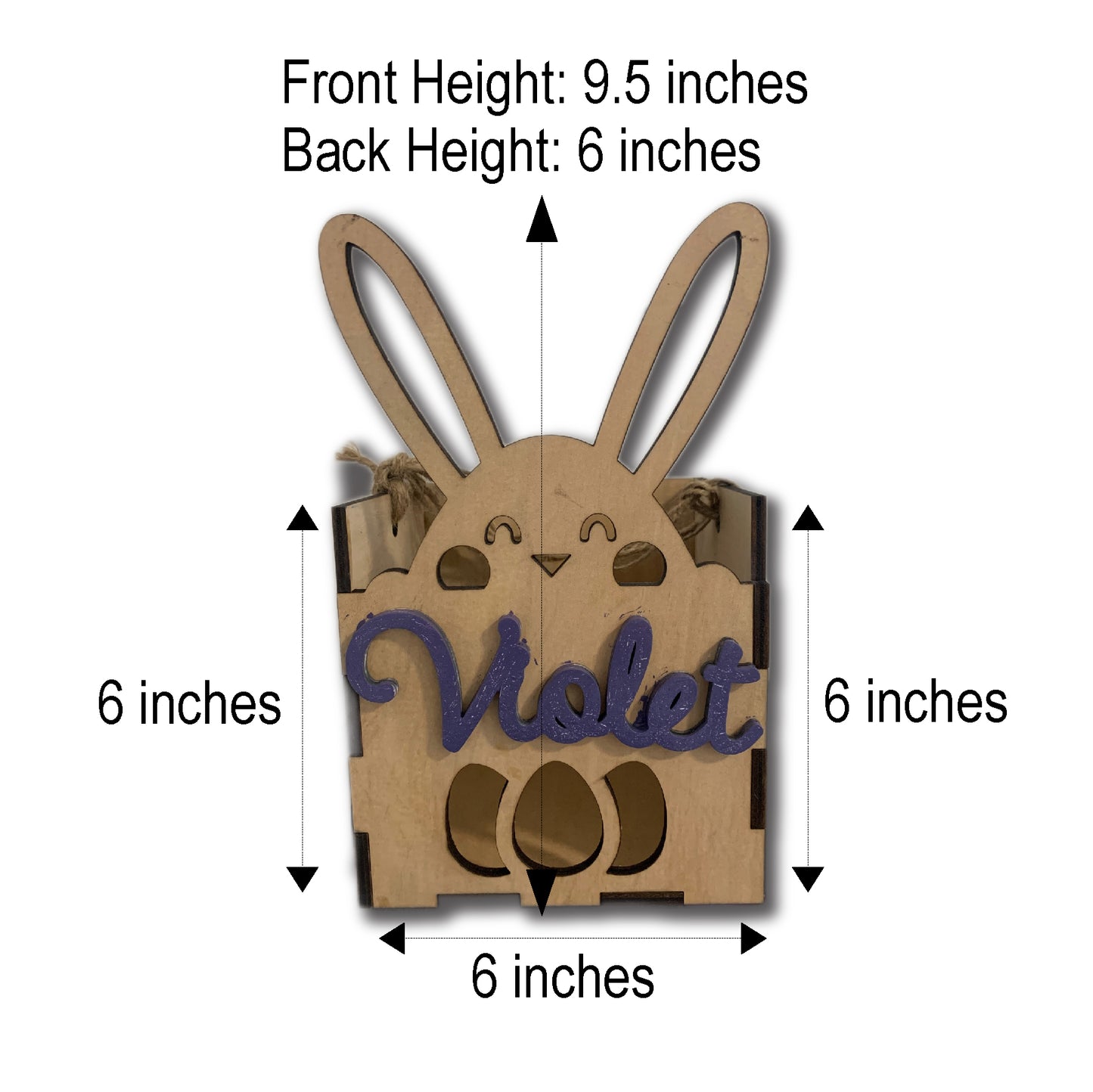 Custom Wood Boxes, wood boxes, Easter Bunny custom box with custom name, easter candy box, easter box, custom easter box