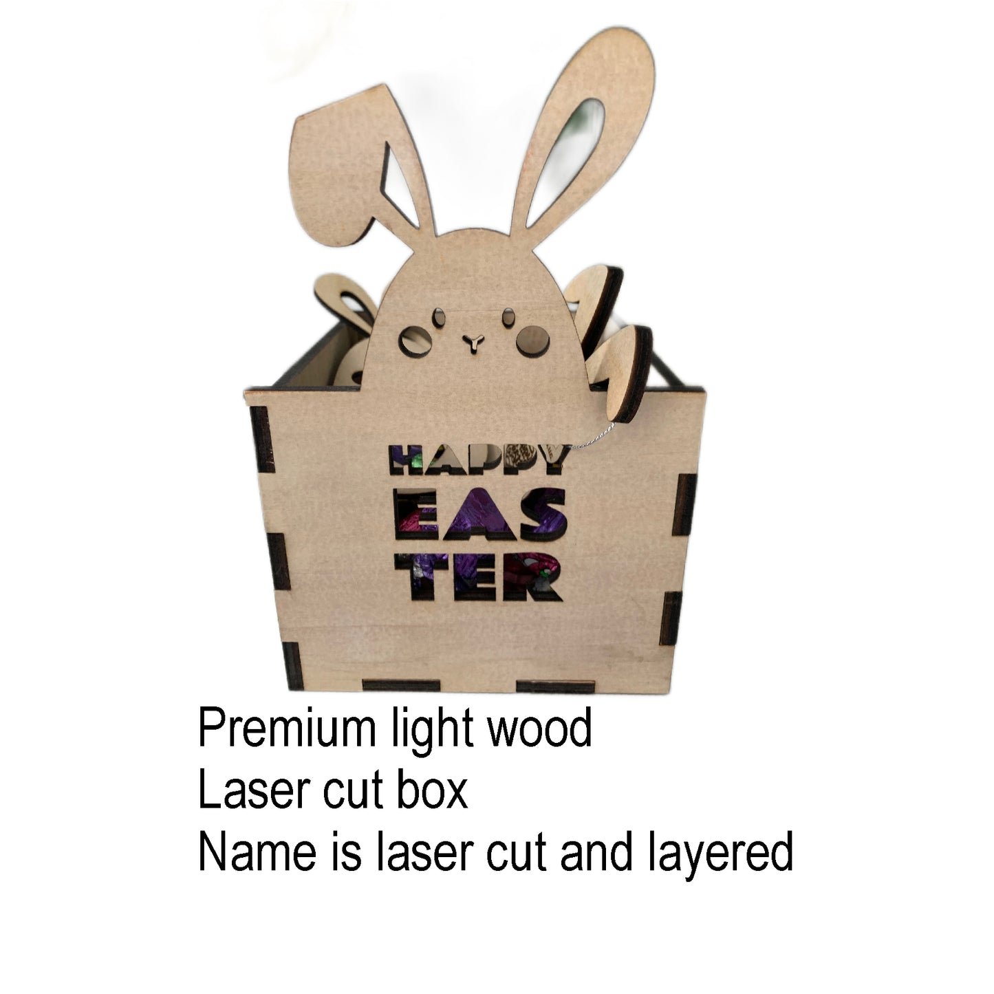 Custom Wood Boxes, wood boxes, Easter Bunny box company giveaway, custom box, easter candy box, easter box, small business custom easter box