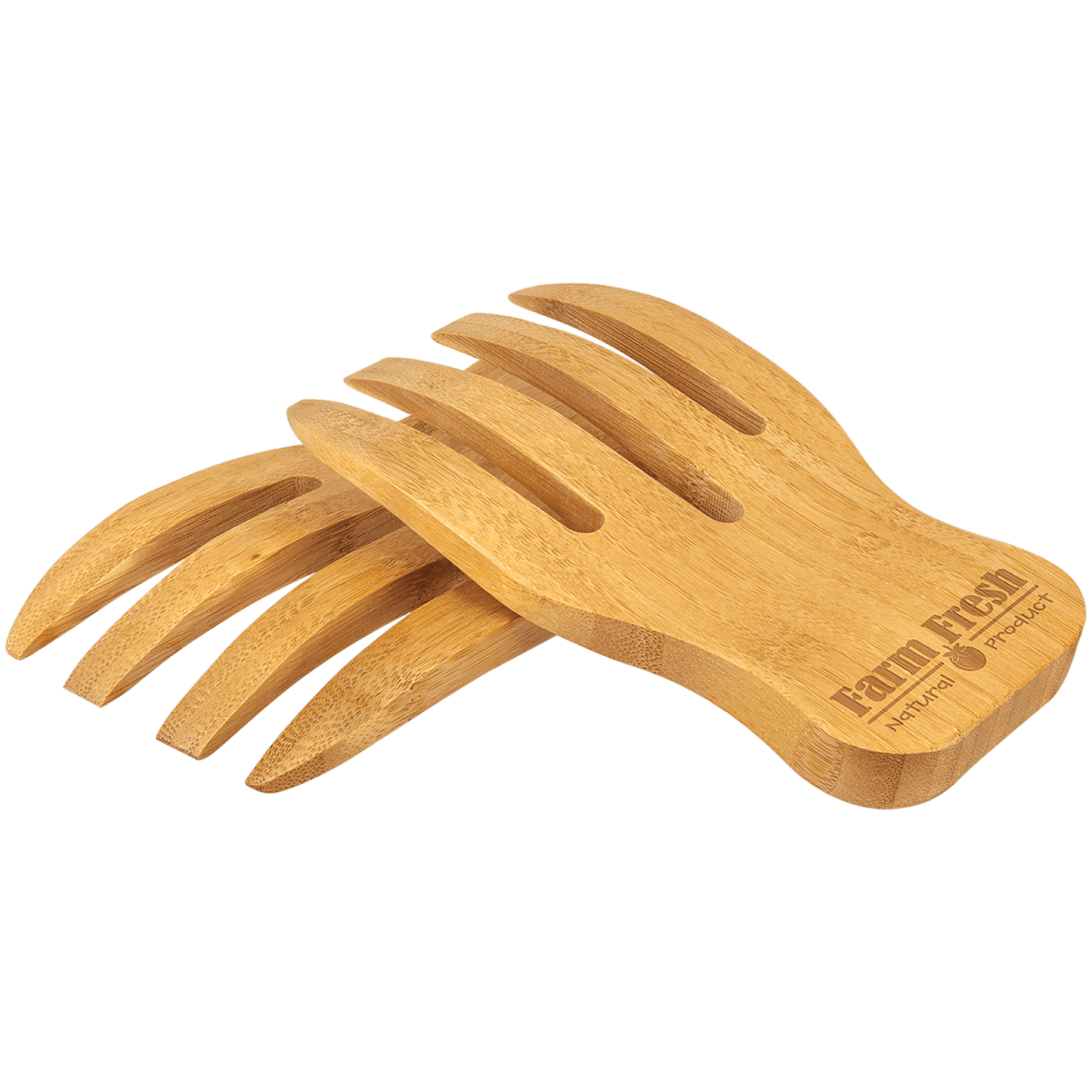 Bamboo Salad Hands Set, kitchen tool