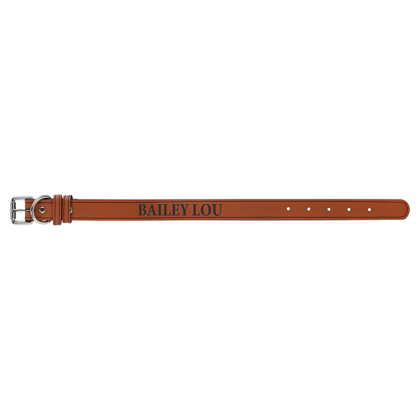 Leatherette Dog Collar, custom collar