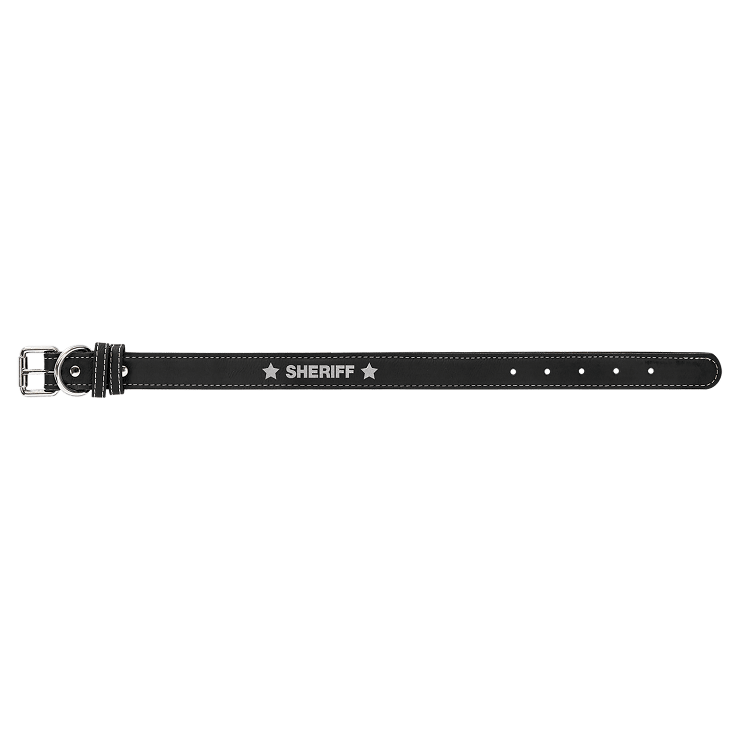 Leatherette Dog Collar, custom collar