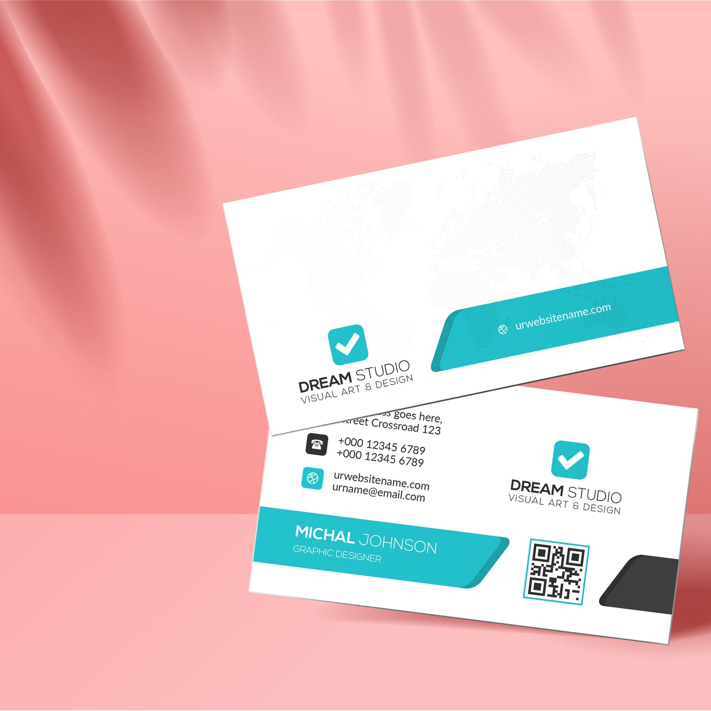 Pastel Green custom business cards, 500 pcs Business cards, real state business cards, personalized business cards, customized business cards