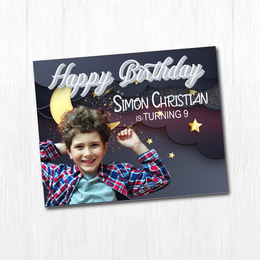 Birthday Invitation Birthday Invitation 5X7 Glossy High Definition Personalized Invitation