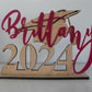 Graduation Party Decor, Custom Table Sign, Personalized Graduation Sign, 2024 Graduation, Graduation Gift, Open House Decoration