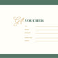 Gift Certificate, Gift Voucher, Custom Gift Voucher