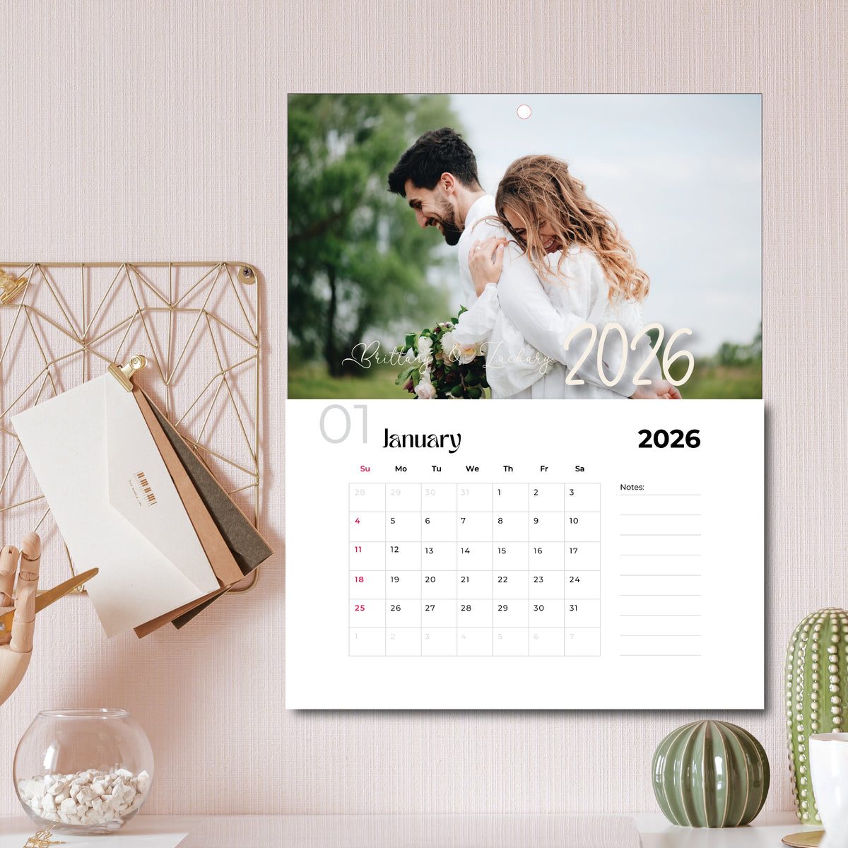 Kalender Dinding Custom