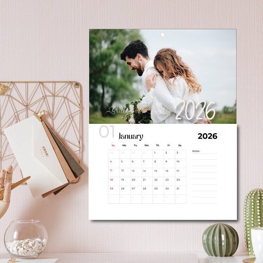 Calendar, Calendar 2026, calendars, calendar,Couple Calendar, custom calendar, custom calendar 2026, wall calendar, bulk calendar, affordable calendar