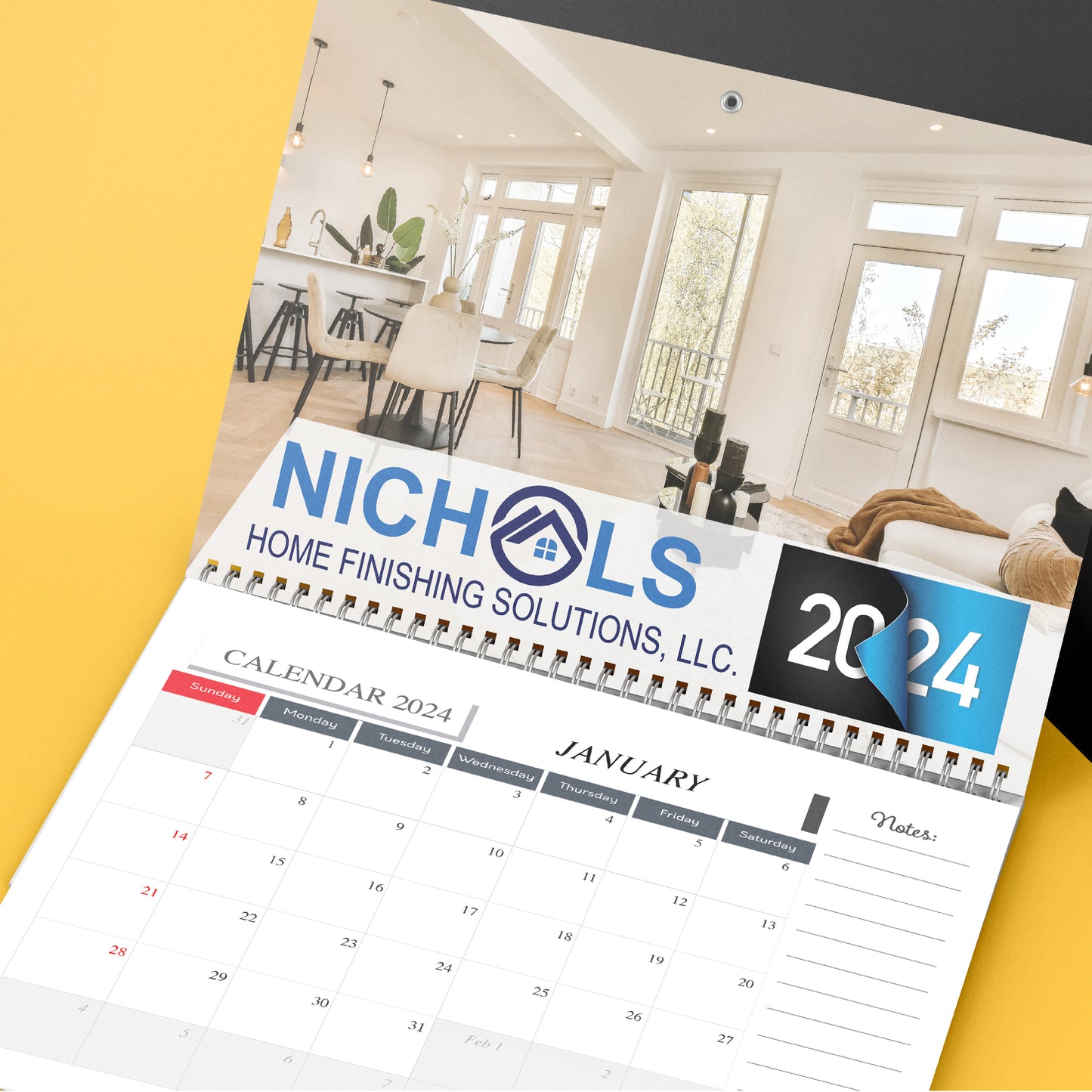 2024 Customized Family Calendar Personalized Calendar Bulk Family Calendar Giveaway Affordable High Quality Calendar Bulk Company Calendar