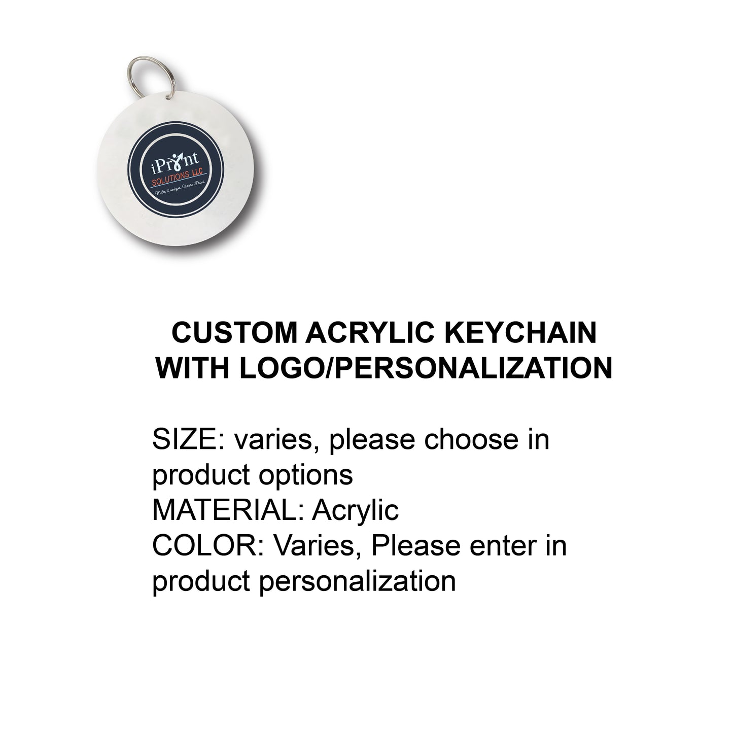 Custom keychain gift, Custom acrylic keychains, Personalized keychains for businesses, Colored acrylic keychains, keychains for marketing