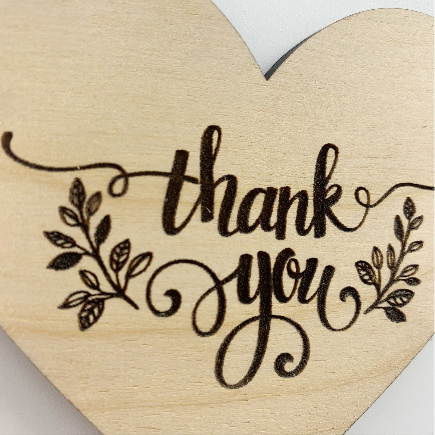 Wood Product Tags, Thank you tags, customized with business logo Laser Engraved Party Favors Wedding Baby Shower Party thank you tags