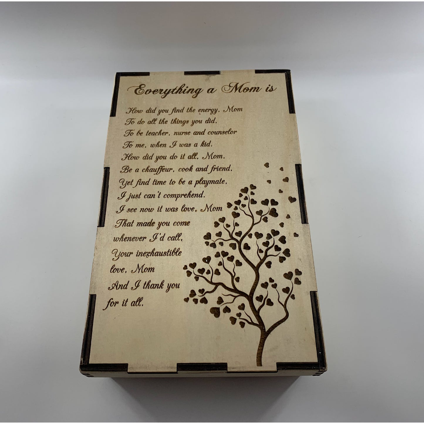 Custom box, Mother's Day Gift, Engraved Bible Box, Personalized Gift, Photo Storage Box, Gift for Her, Gift for Him, Custom Gift