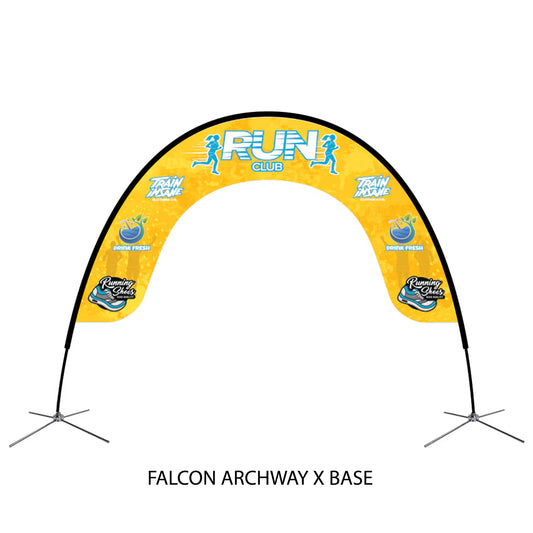 Falcon Archway Outdoor Sign Custom Sign