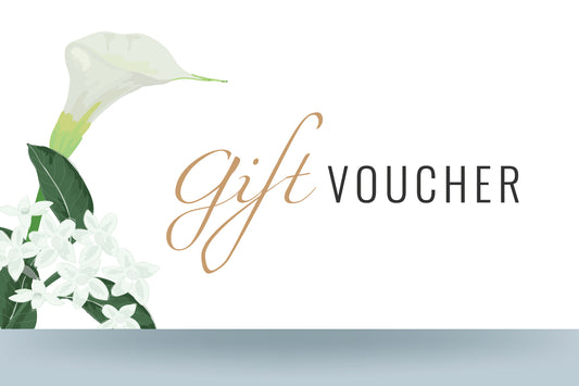 Floral Gift Voucher, Gift Certificate, Gift Voucher, Custom Gift Voucher