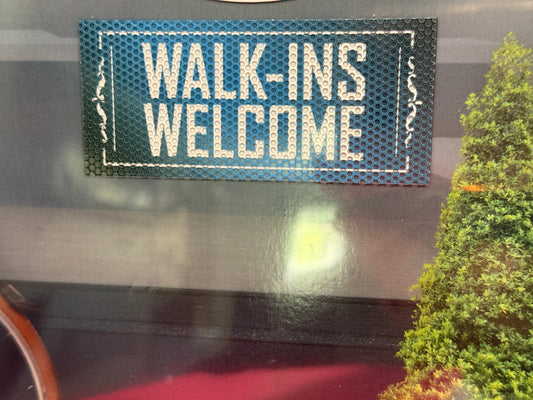 18X24 inches Window Graphics, Custom window graphics, Window Perforated Vinyl, Perforated Vinyl Adhesive