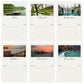 2026 Customized Family Calendar, calendars, calendar, Personalized Calendar Bulk Family Calendar Giveaway Nature Calendar