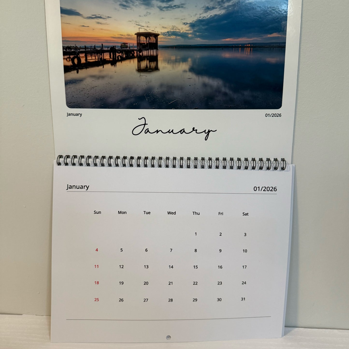 2026 Customized Family Calendar, calendars, calendar, Personalized Calendar Bulk Family Calendar Giveaway Nature Calendar
