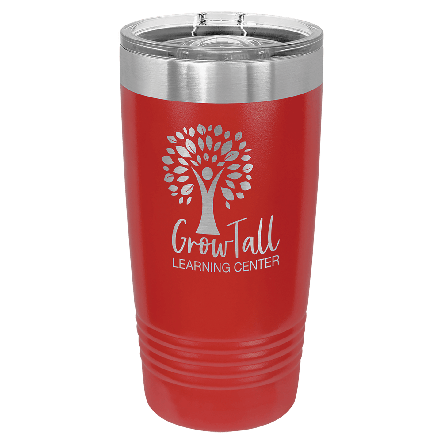 Custom Tumbler Polar Camel 20 oz. Red Insulated Tumbler with Slider Lid